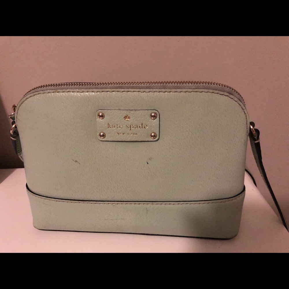 Kate Spade Crossbody. Mint green.